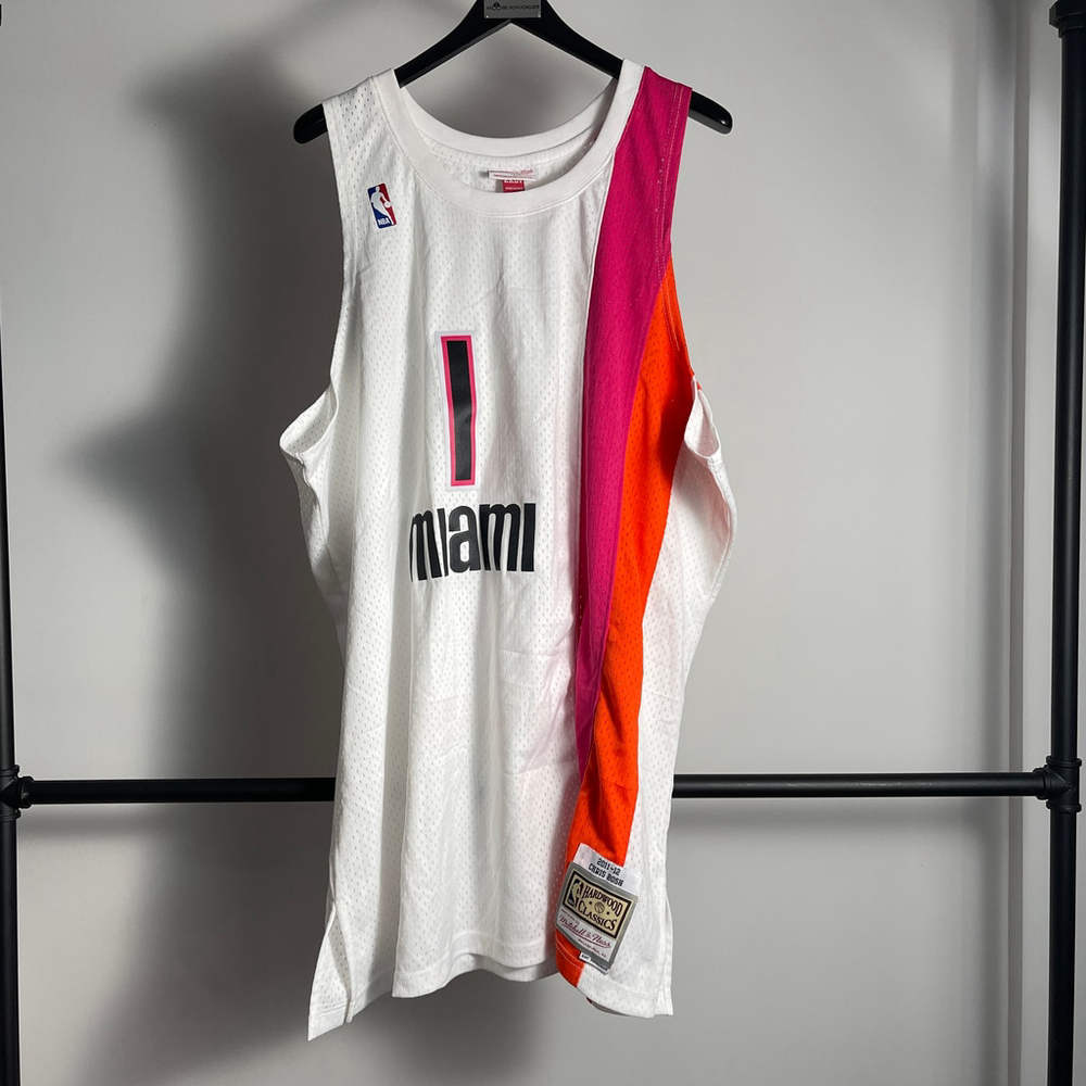 Men's Mitchell & Ness Miami Heat Bosh Jersey size 2XLT